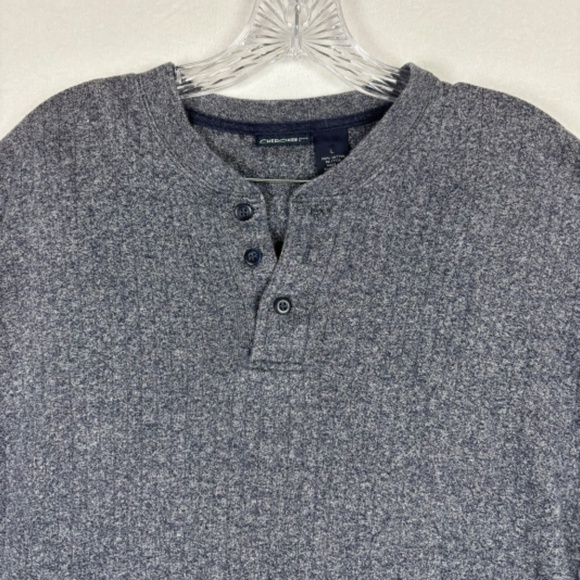 Cherokee Three Button Short Sleeve Sweater Size L - Picture 2 of 7